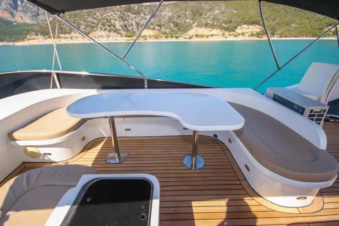 Antalya Yacht Rental 18m Princess Custom 